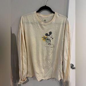 Mickey tropical long sleeve tee
